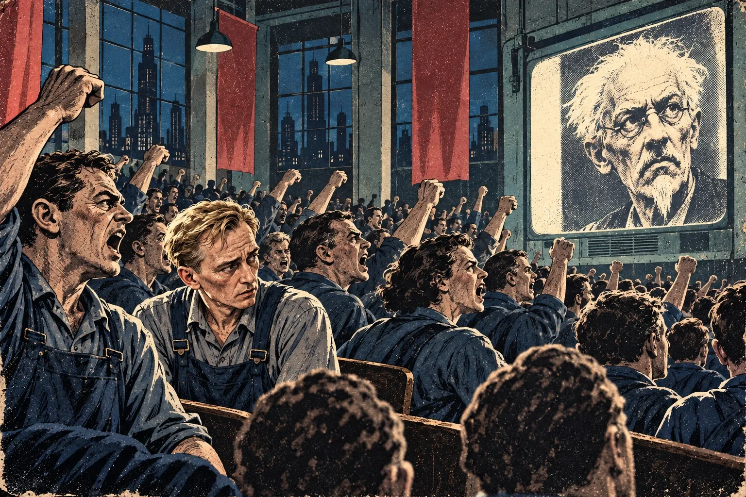 Orwell. 1984. The two minute hate
